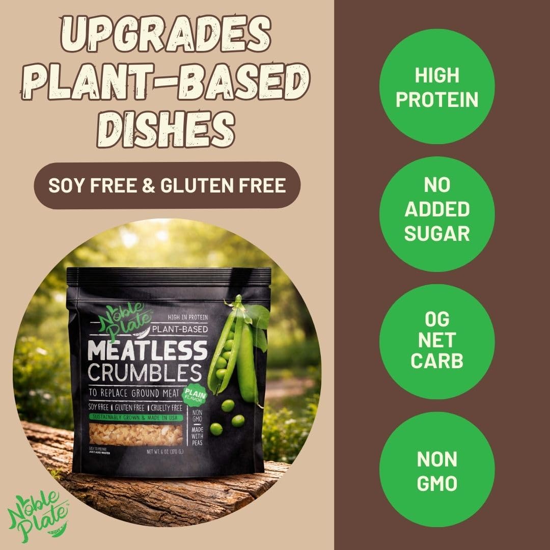 Meatless Crumbles - Replace Ground Meat