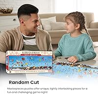 Vista 4 de MasterPieces – Rompecabezas de 1000 piezas de Albuquerque