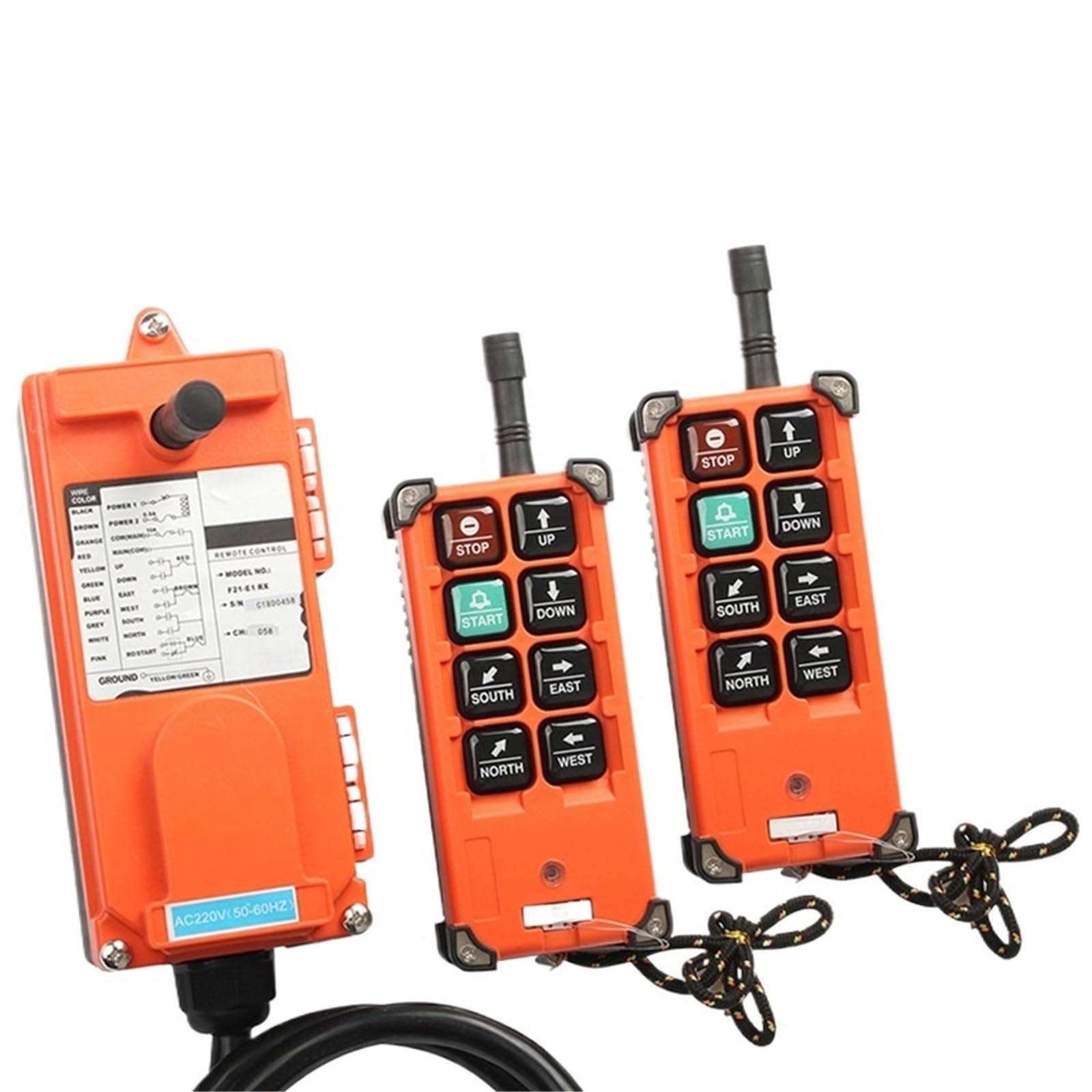 Télécommande F21-E1B 380V pour remplacer une commande filaire de grue - 3