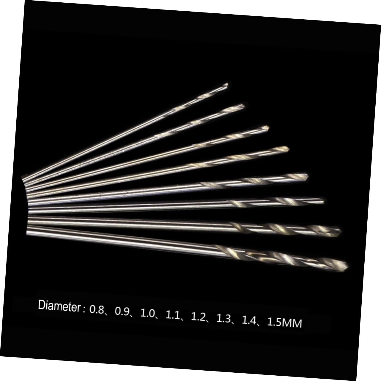 Gatuida 150piezas Brocas De Precisión De Rápido Para Madera Plástico y Aluminio Brocas Helicoidales Para y Construcción
