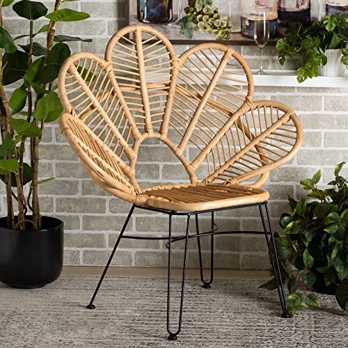 Bali & Pari Garan Bohemian Rattan Accent Chair