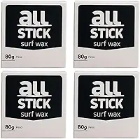 Parafina Surf All Stick 80g Kit com 4 Ou 5 Parafina Surf de Baixa Densidade All Stick 80g