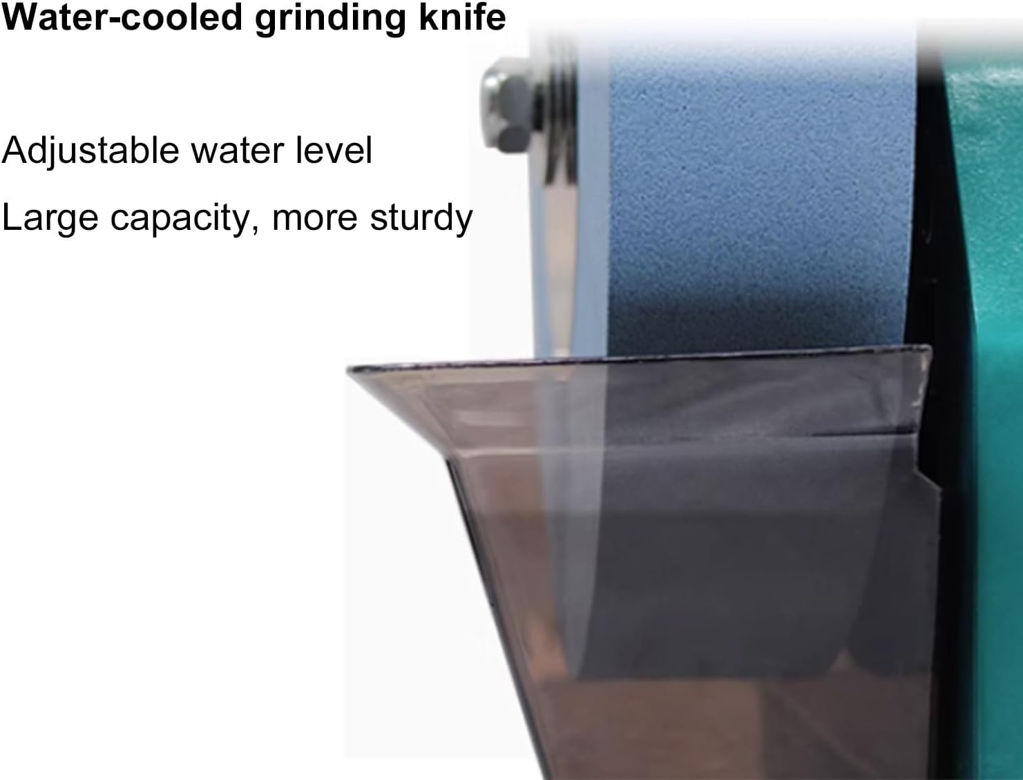 Electric Knife Sharpening Machine Knife Bench Sharpening Tools Multi-Purpose,2-Direction Water Cooled Wet Stone Grinder