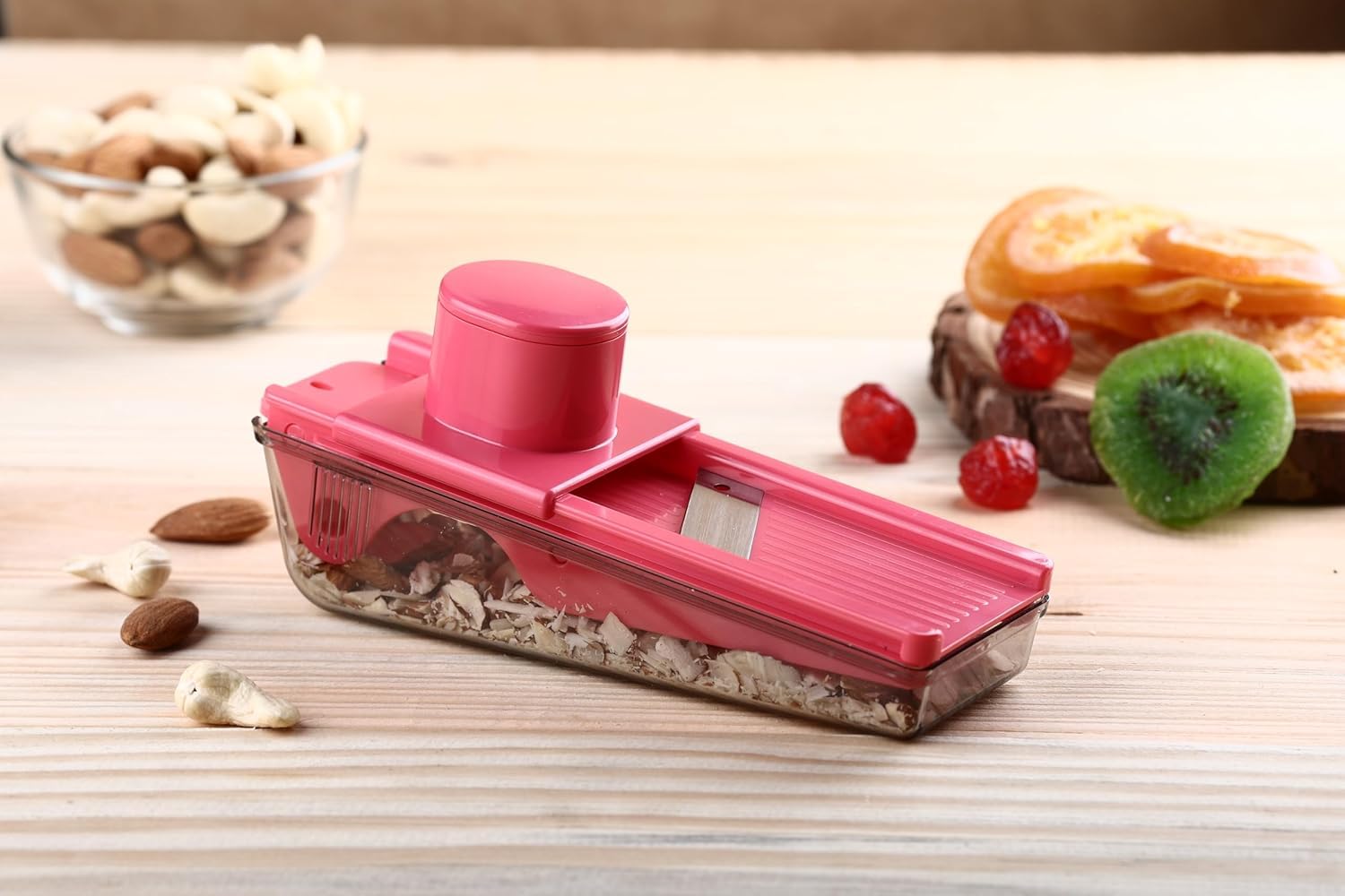 Rajat Rk Present Plastic Dry Fruit And Vegetable Slicer, Cutter, Multicolour