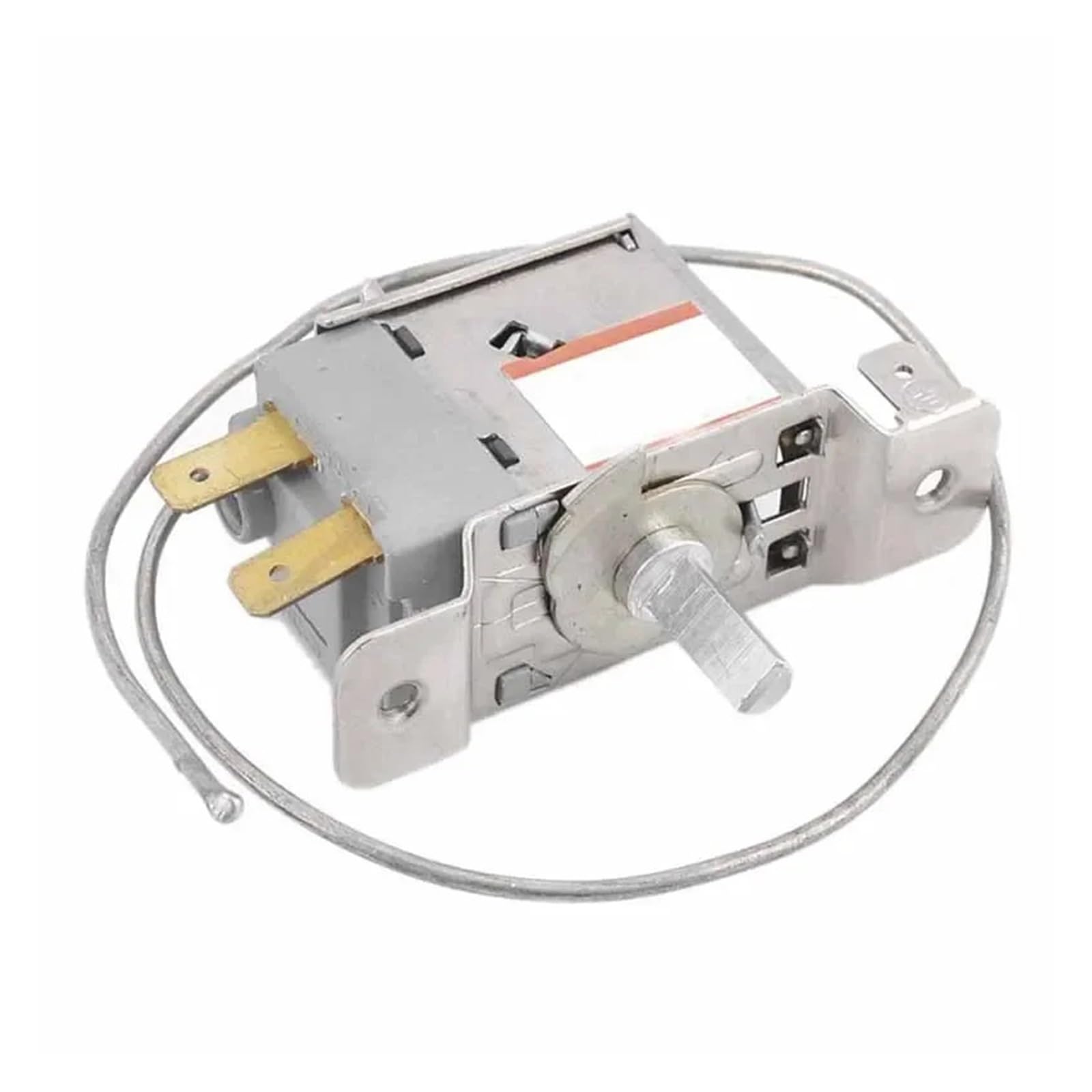 Fkymx 1Pcs Wpf22-L 2 Pin Refrigerator Thermostat Home Metal Temperature Controller Refrigerator Accessories