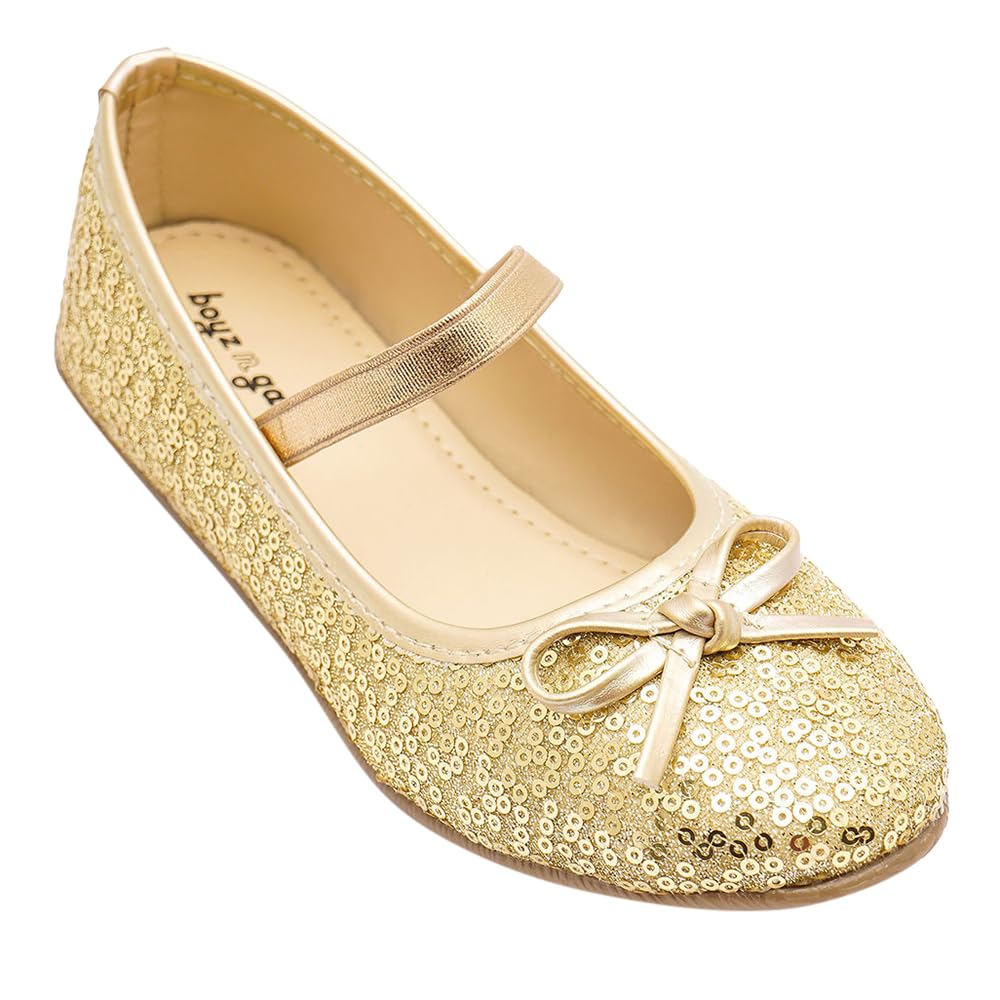 Hopscotch Girls Synthetic/PU Sequin Embellished Ballerinas in Gold Color UK : 9 (BNI-4699155) (B0D9GQ59WJ) Amazon Price History, Amazon Price Tracker