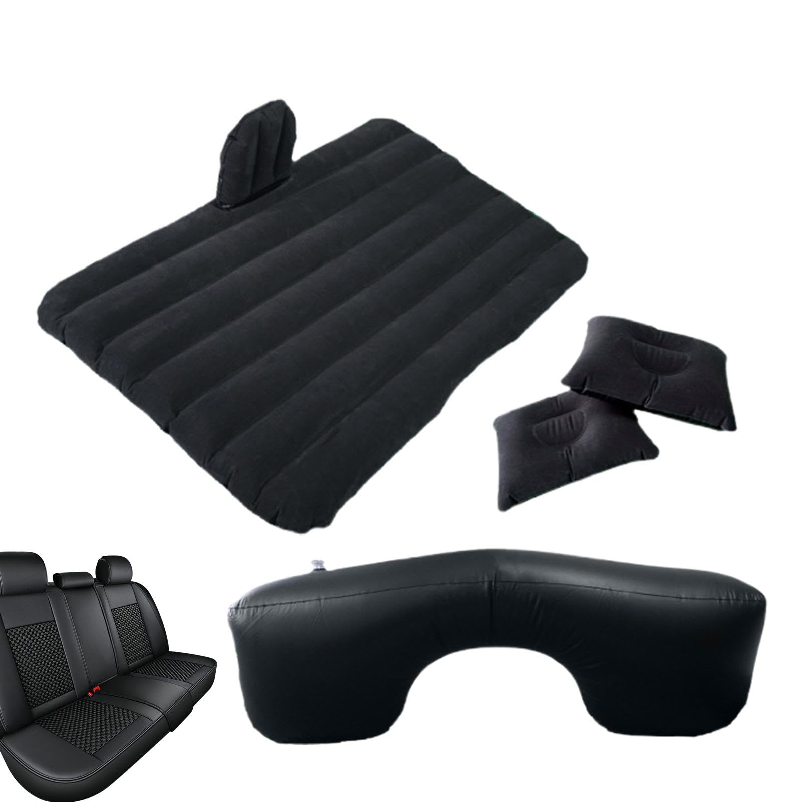 Matelas gonflable SUV pour éviter le mal de dos en camping et voyage en voiture