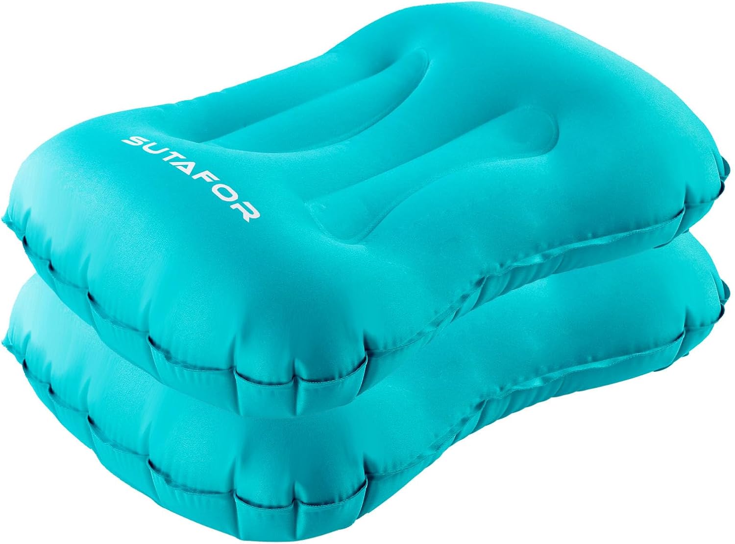 SUTAFOR 2Pcs Coussin de Voyage Ultraléger 73g Oreillers de Camping Coussin Gonflable de Plage Coussin en TPU pour Randonnée Extérieur, Bleu Paon SUTAFOR 2Pcs Coussin de Voyage Ultraléger 73g Oreillers de Camping Coussin Gonflable de Plage Coussin en TPU pour Randonnée Extérieur, Bleu Paon