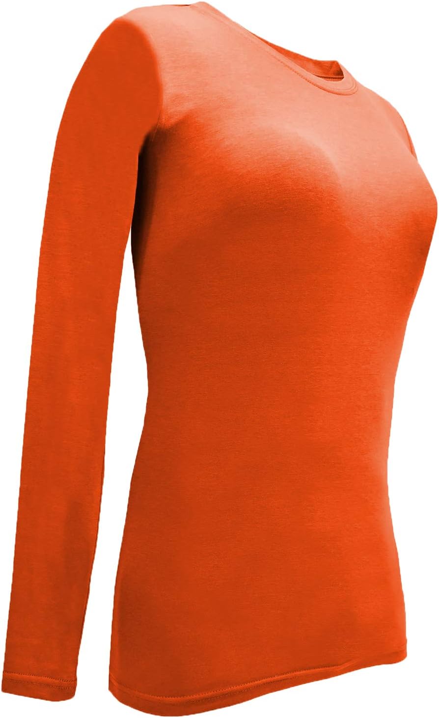 Natural Uniforms Women's Under Scrub Tee Crew Neck Long Sleeve T-Shirt Pack of 2 - Multi Pack of 2