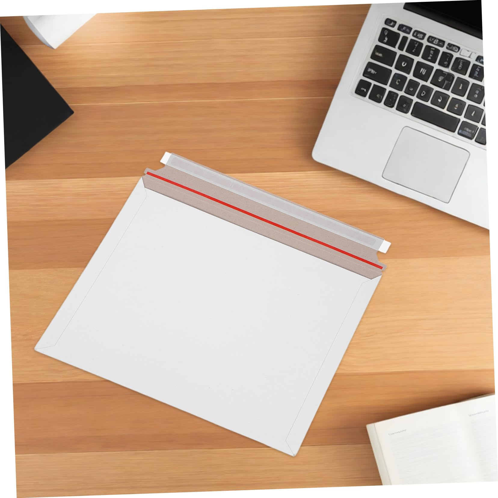 HOMSFOU 20 Pièces Enveloppes Expédition pour Documents Enveloppes Rigides Plates Pochettes pour Dossiers Expédition pour Cartes