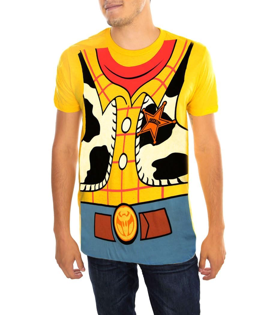 Buzz Lightyear and Woody Cowboy Costume T-Shirt