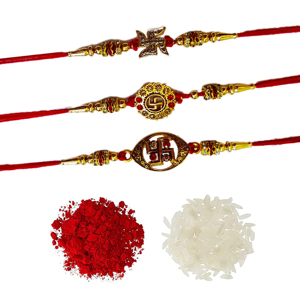 See full amazon price history chart for Avanti Creations Handmade Mens Rakhi Bracelet For Beloved Brother For Rakshabandhan Set Of 3 With Roli Chawal (Pattern-153-166-176) Avanti Creations Handmade Mens Rakhi Bracelet For Beloved Brother For Rakshabandhan Set Of 3 With Roli Chawal (Pattern-153-166-176) (B099TJF6GL) Amazon Price History, Amazon Price Tracker