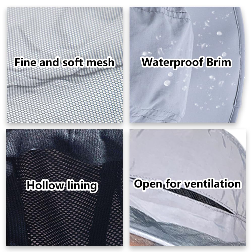 Mosquito Netting Bee Keeper Hat Garden Bug Gnats Face Cover