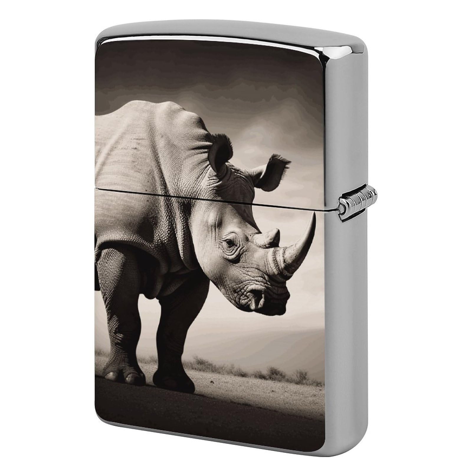 South Africa Animal Lighter Case for Men, Personalized Lighter Cover for Valentine's Day Gifts, Flip-Top Lighters Shell for Outdoor, Portable Lighters Protective Sleeve