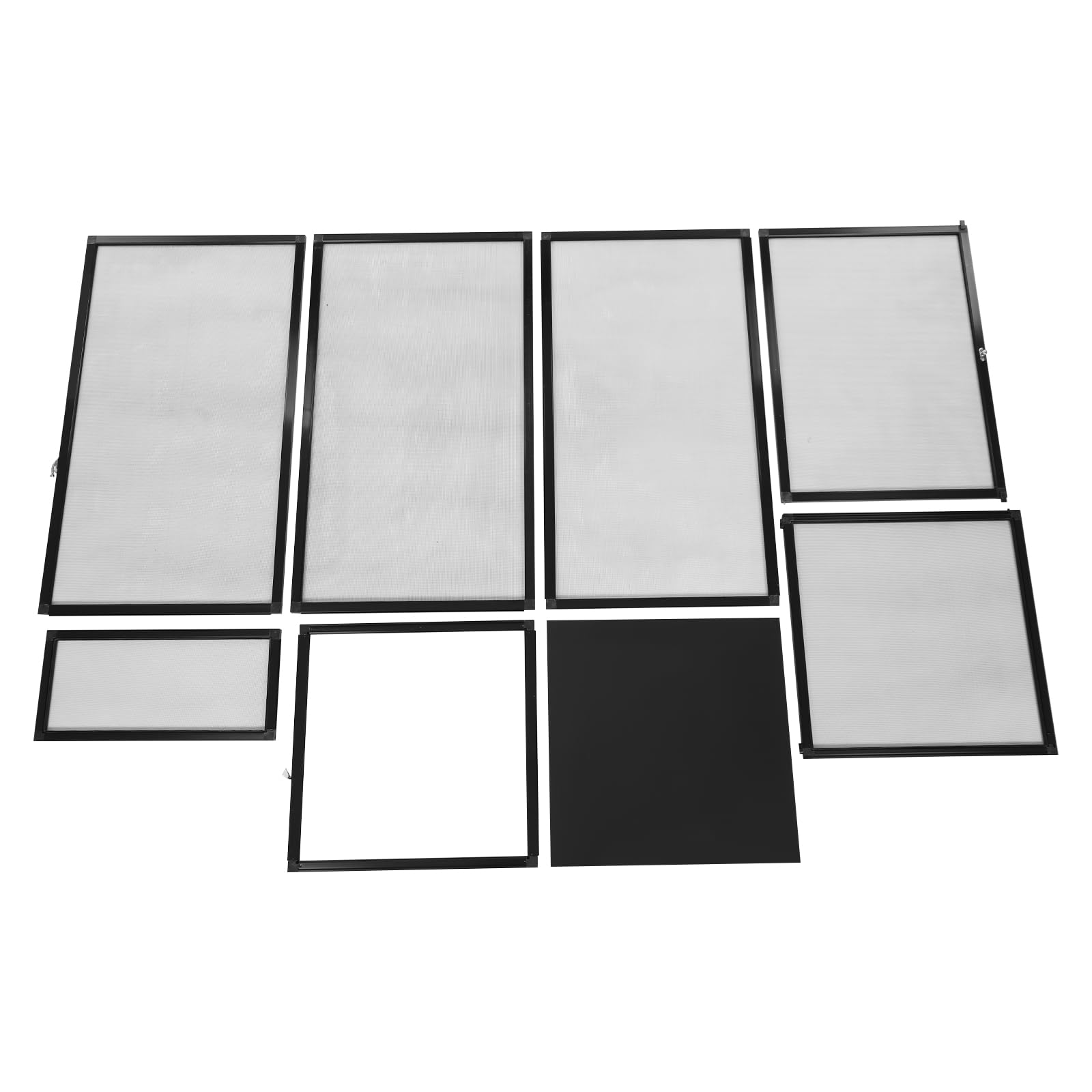 Reptile Pet Feeding Net BoxAluminum Alloy Mesh Cage17.7x17.7x31.5 Micro Habitat Terrarium Enclosure for ChameleonsLizardsSnakesand Small Animals product thumbnail 6