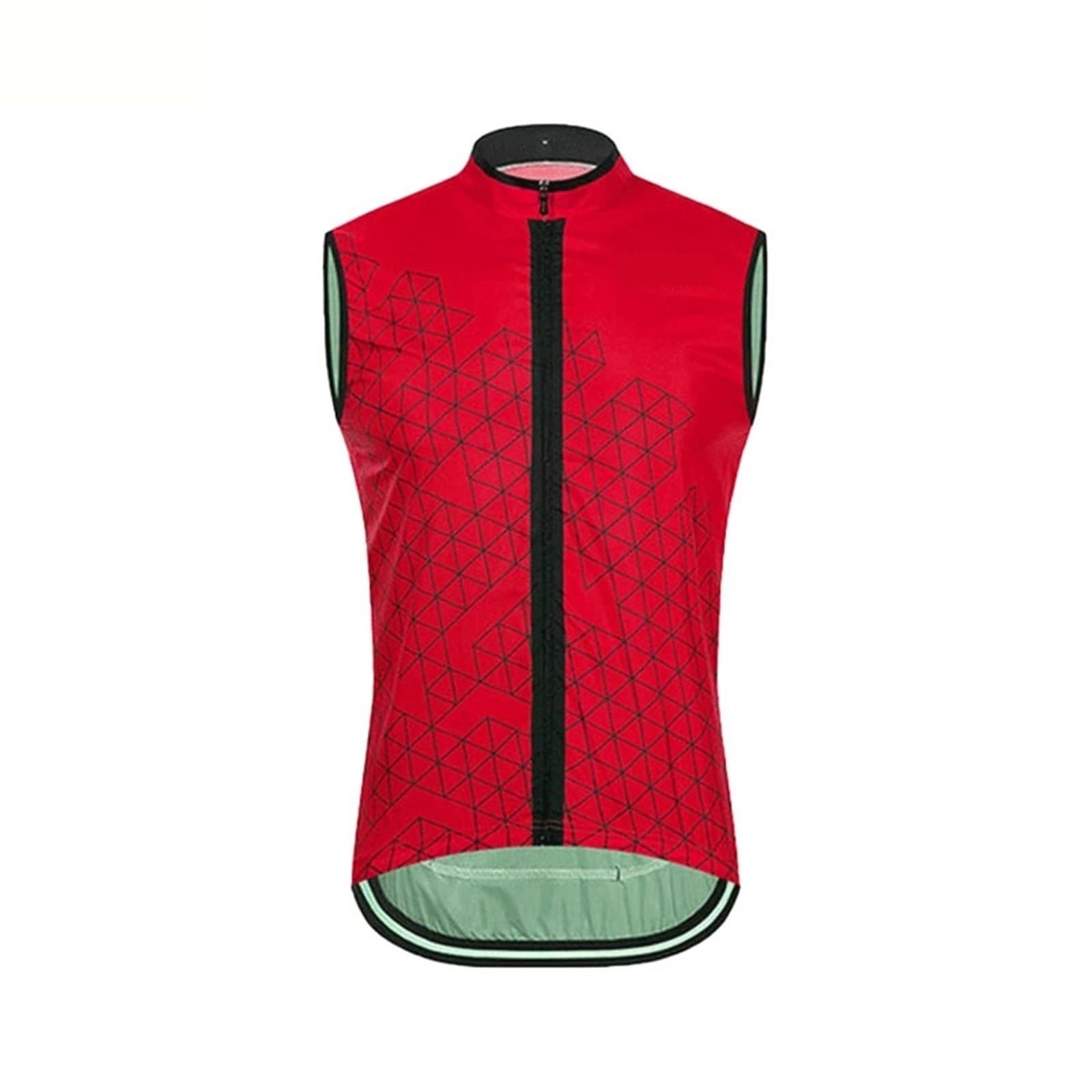Ärmellose Fahrradweste Winddichte Fahrradjacke for Herren im Sommer, ärmellos, wasserdicht, Fahrradjacke, regendichte Herrenjacke für Wandern Laufen Causal