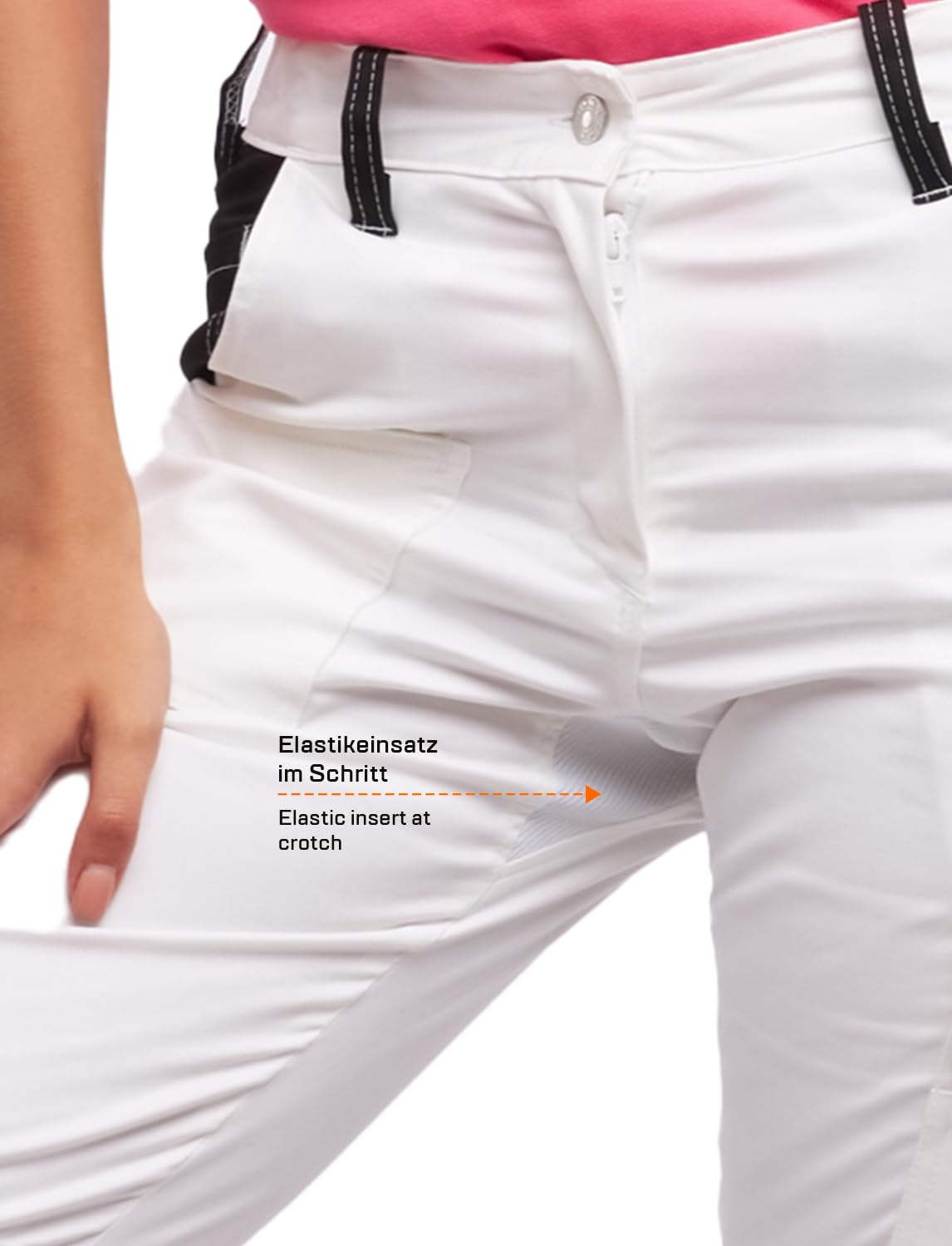strongAnt Shorts de randonnée Pantalon Femme en élastane pour la randonnée et Autres activités de Plein air et Le Travail