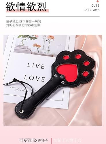 Miniatura 3 de Adorables paletas de gato con pata de gato. Flogger para adultos, sumiso, SM BDSM, bondage, defensa sexual, provocación sexual, estimulador de