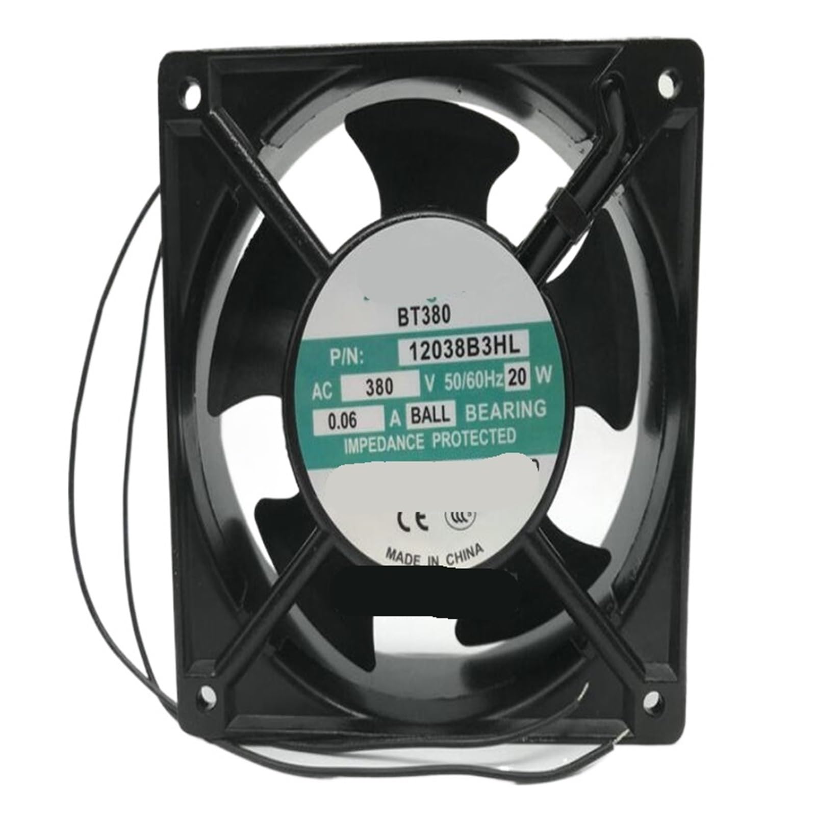 KWQNPHTRN BT380 12038B3HL 380V 20W 0.06A AC Fan
