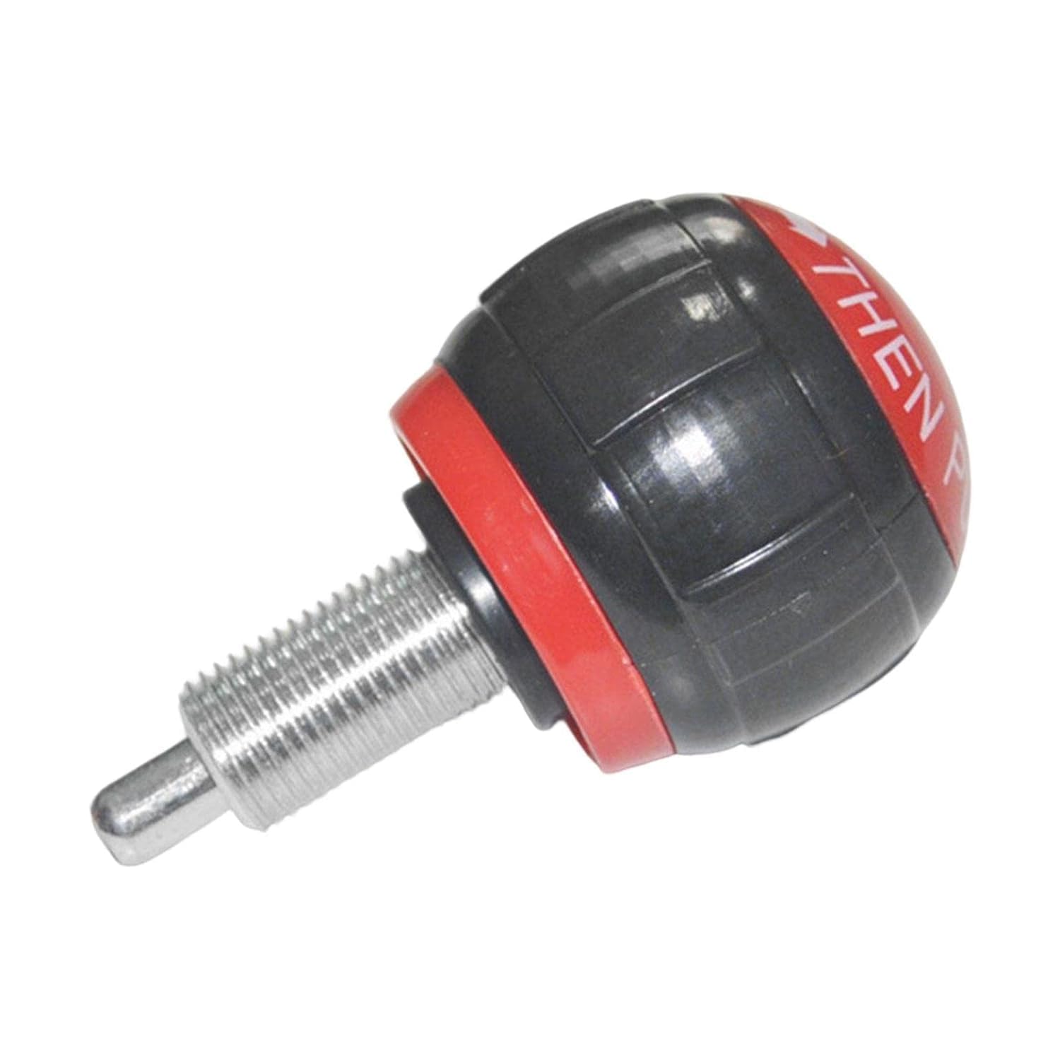 Pull Pin Spring Knob Height Adjustment Replacement Part, Black Red, for Home Fitness Gym, Pack of 1-picture-25