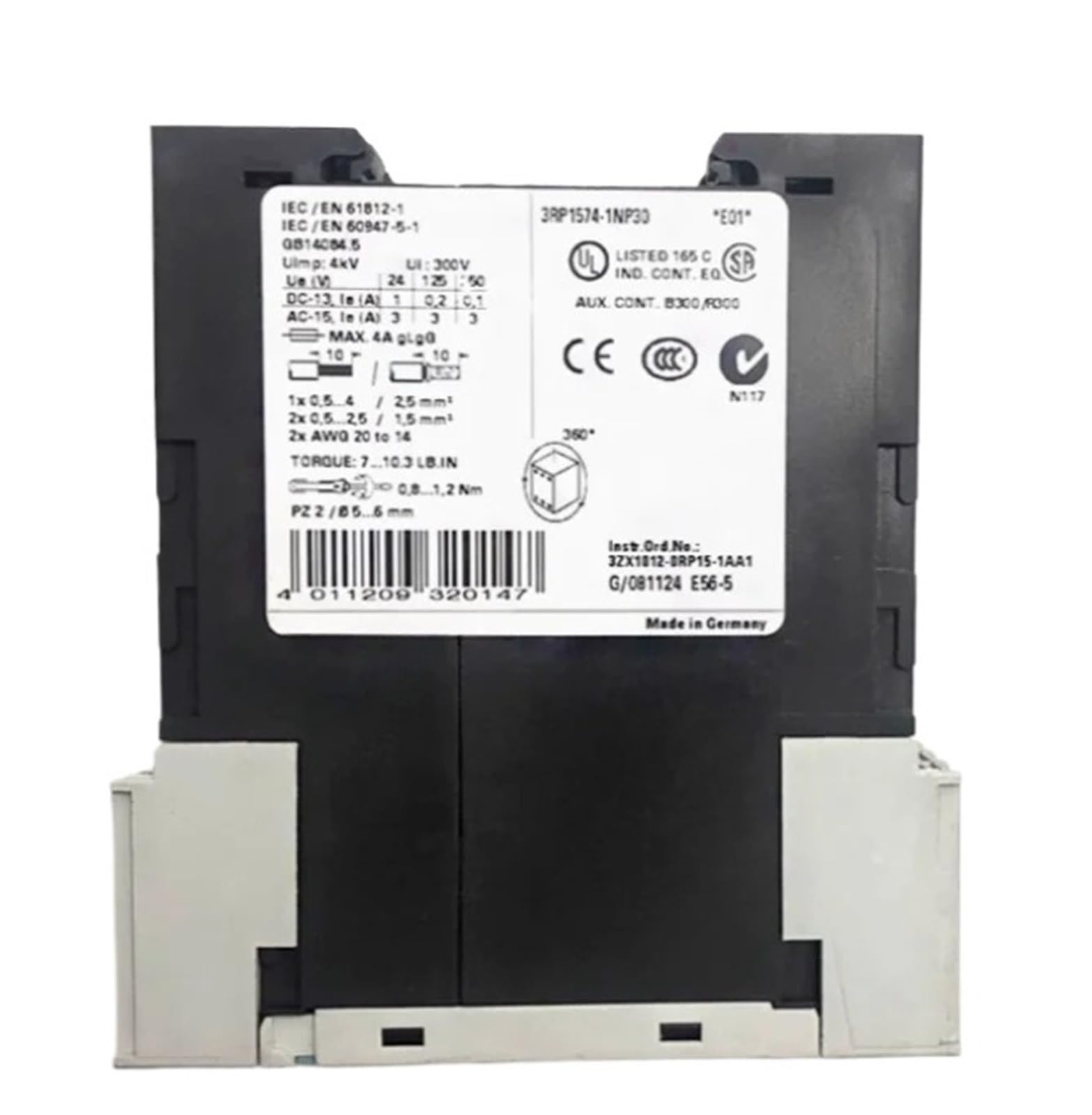 YMUGUEGH 3RP1574-1NQ30 time relay
