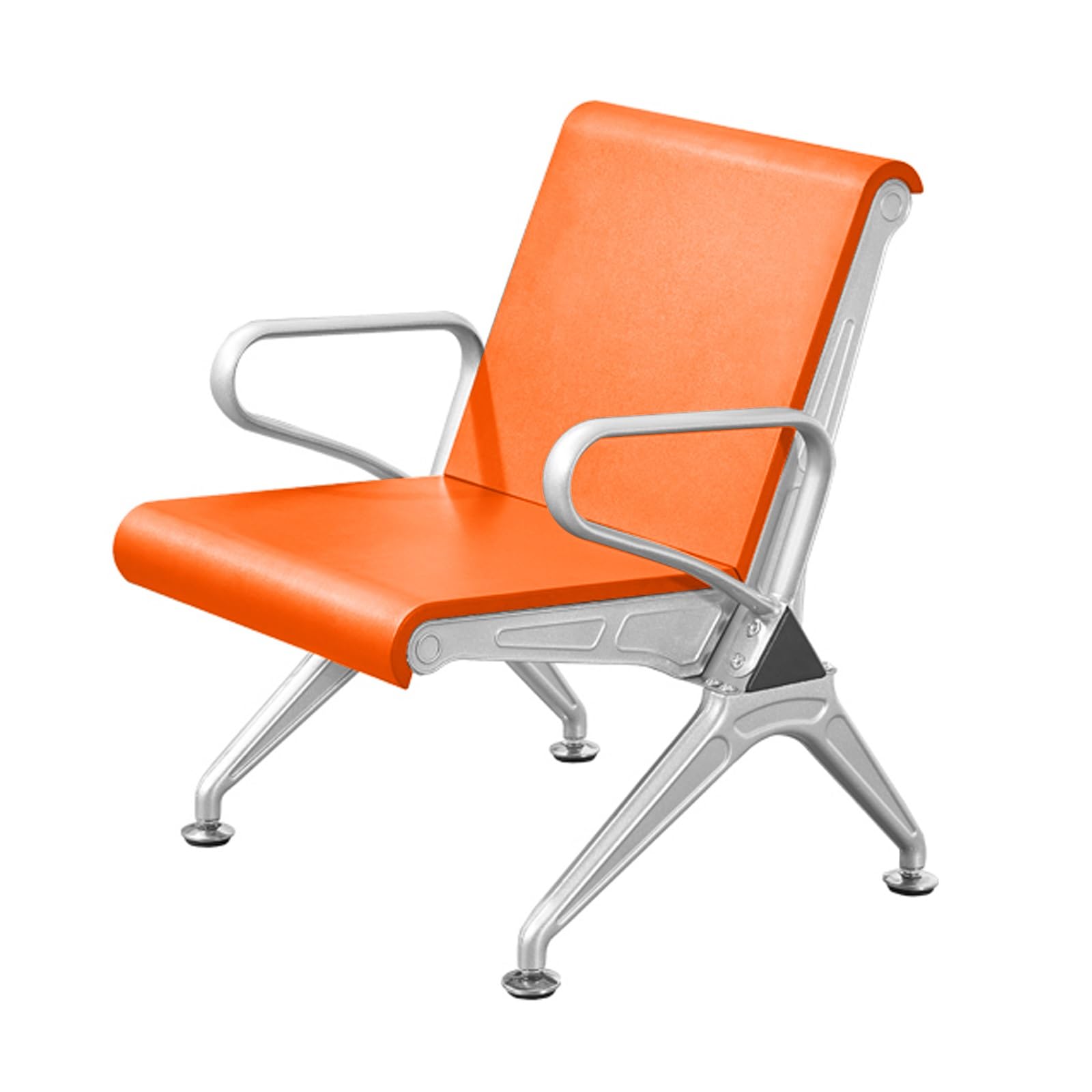 SGKOMN Comfortable PU Leather Waiting Room Chairs with Backrests & Armrests - Ideal Office Seating for Lobbies, Airports, Banks, & Hospitals