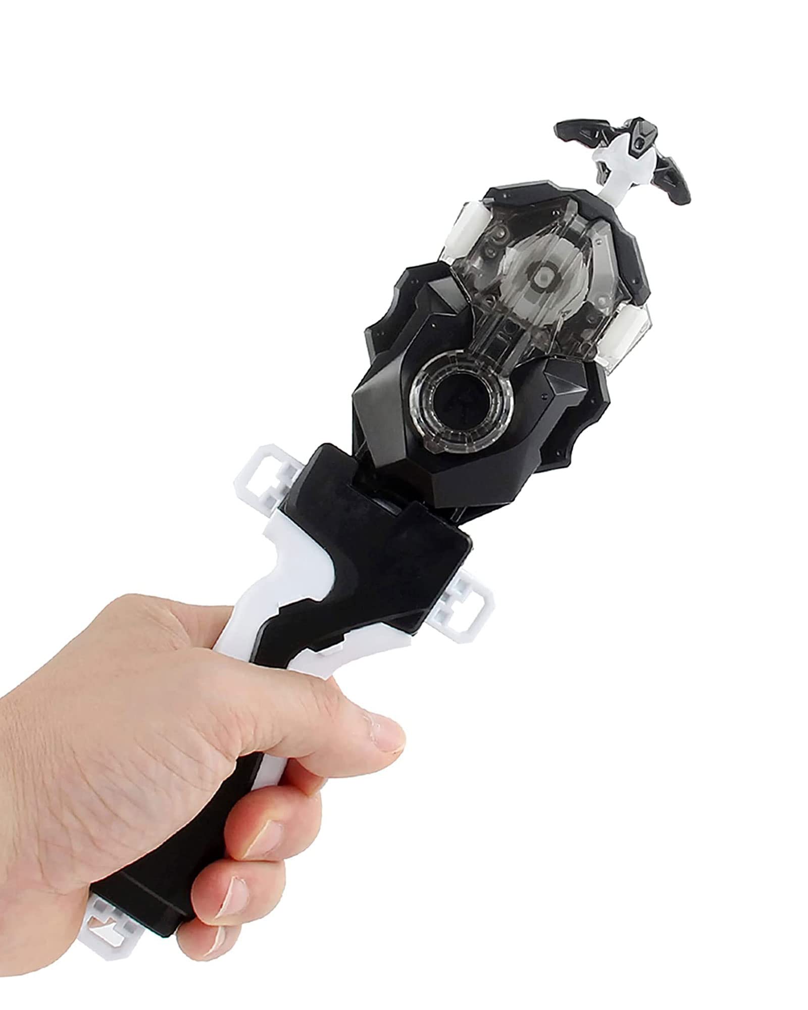 Desamvap Bay Launcher und Griff, Kampfkreisel Bay Battling Tops String Starter Bay Burst Zubehör B-184 LR Custom Launch, Kompatibel mit Bey Burst-Serien