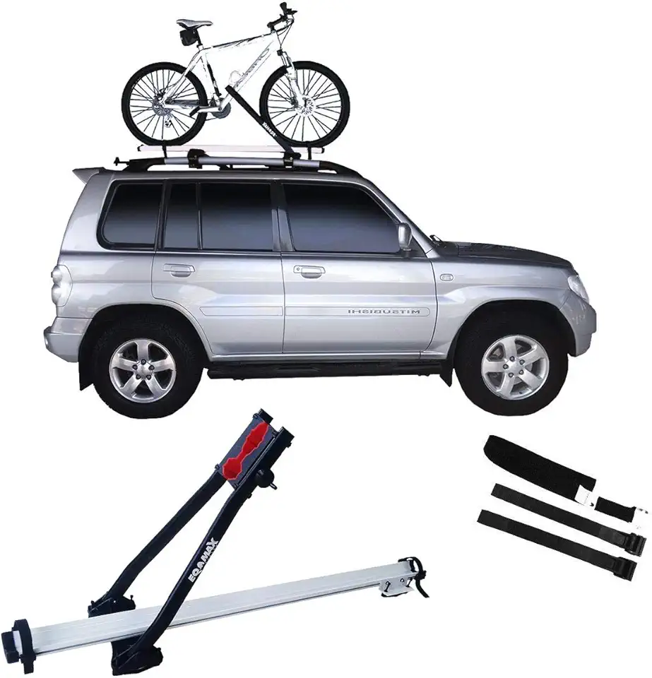 Porta Bike Teto Velox Alum Branco, EQMAX