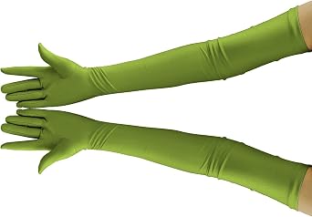 Ensnovo Adult Over Elbow 20.1 Stretch Long Spandex Opera Gloves
