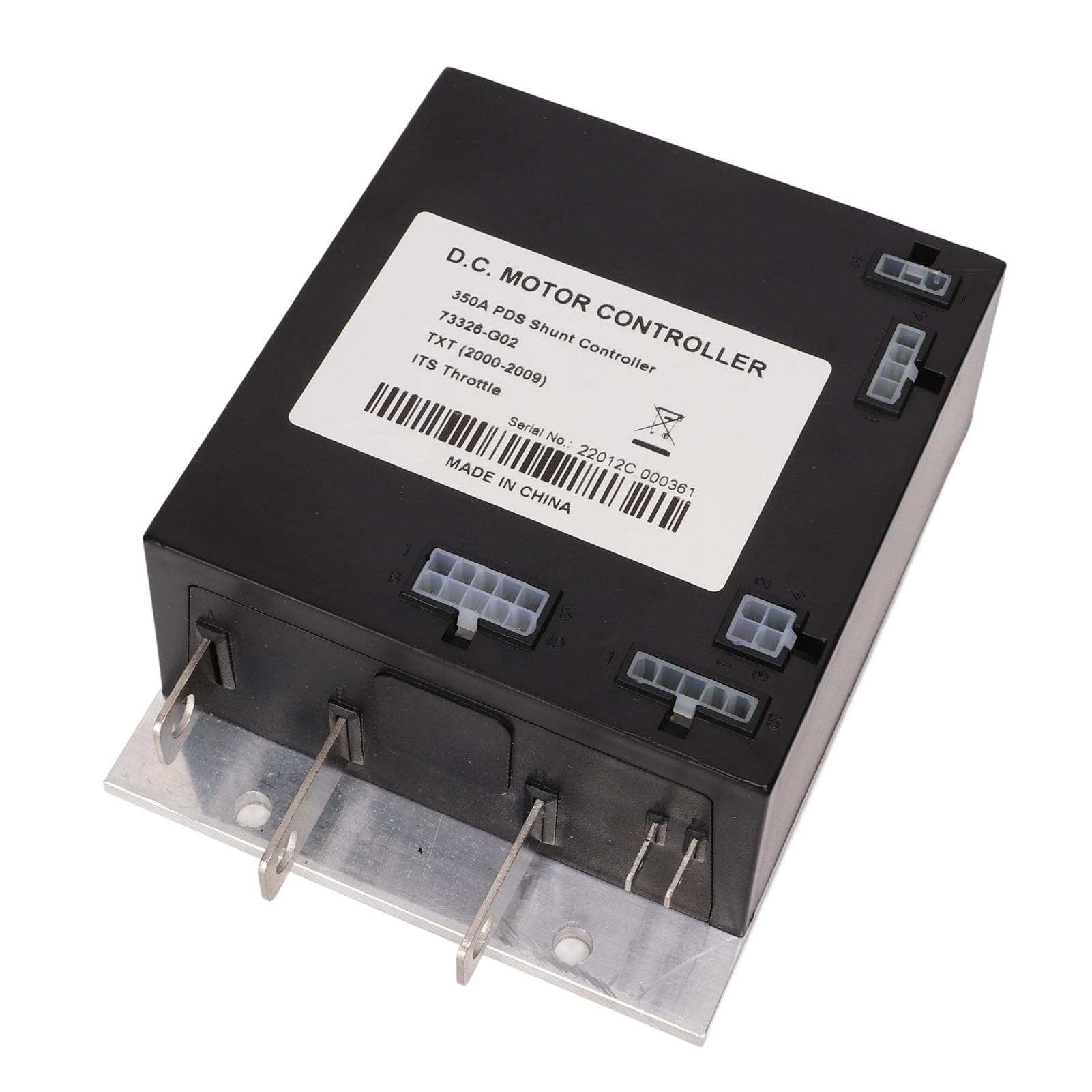 Schwarz 73326G07 Motor Controller, 36V 350A, Ersatz für EZGO TXT Electric PDS Cart 2000-2009
