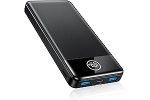 Jackery Portable Charger: 33800mAh, 22.5W Fast Charging