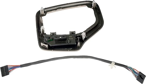 Miniatura 3 de Dorman 601-401 Bisel de palanca de cambios con kit de arnés compatible con modelos seleccionados de Jeep, color marrón