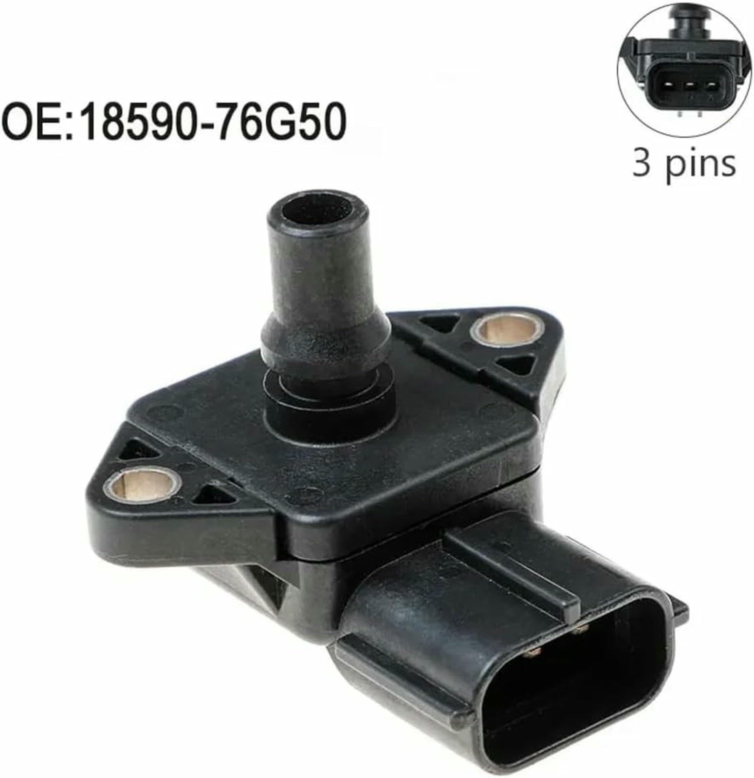 Sensor Map para Coche, Sensor De Presión Absoluta del Colector De Admisión para Suzuki 18590-76G50 1859076G50
