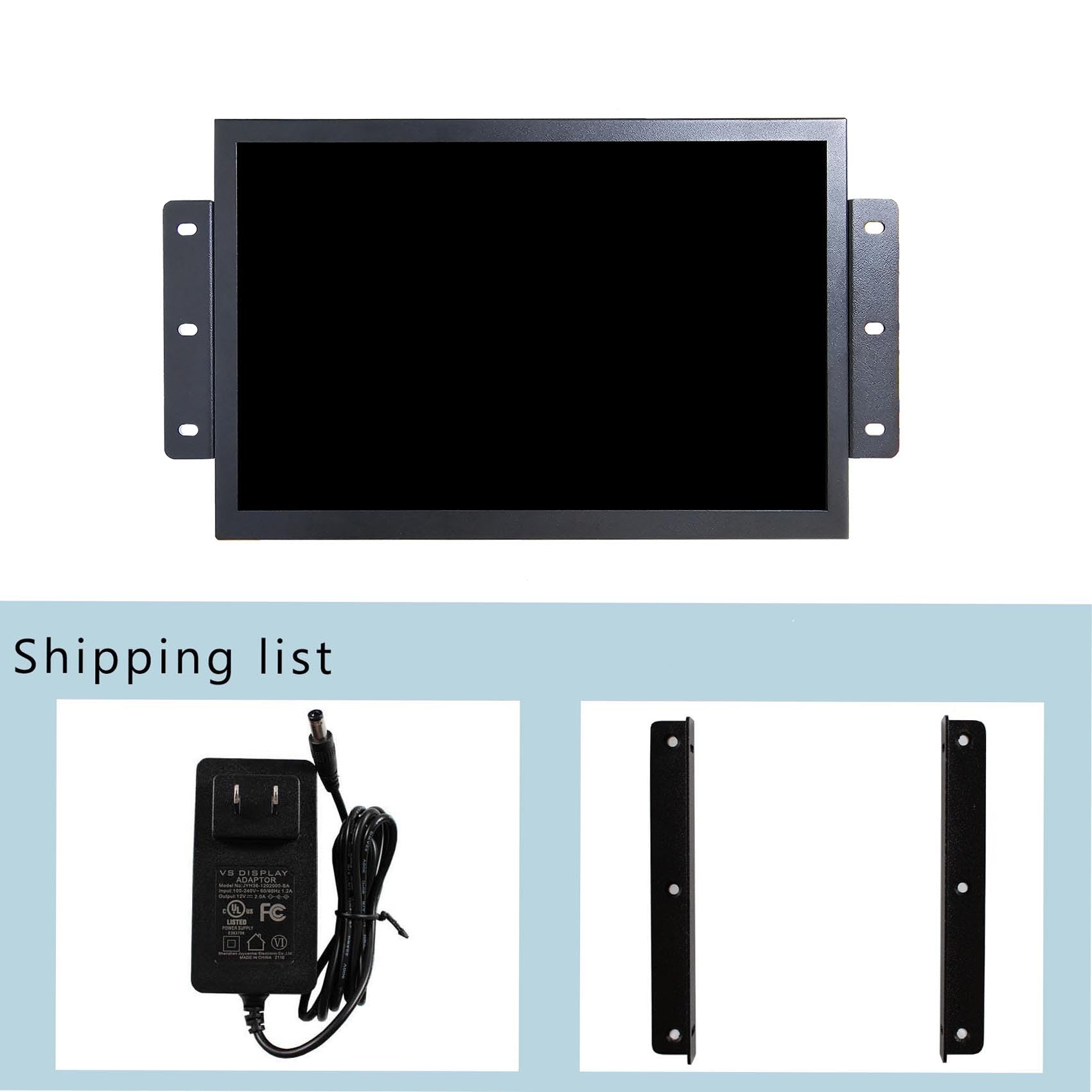 VSDISPLAY Monitor industriale TFT LCD da 12,1 pollici 1280x800 16:10