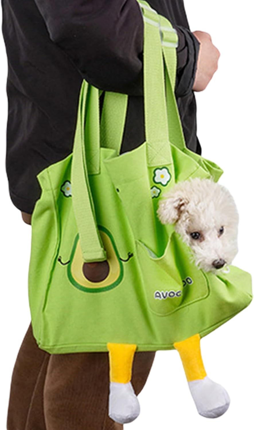 Cat Carry Bag, Adjustable Shoulder Bag with Soft Sides and Safety, Washable, Breathable Accessories for Travel, Veterinary Visits, Walking & Care