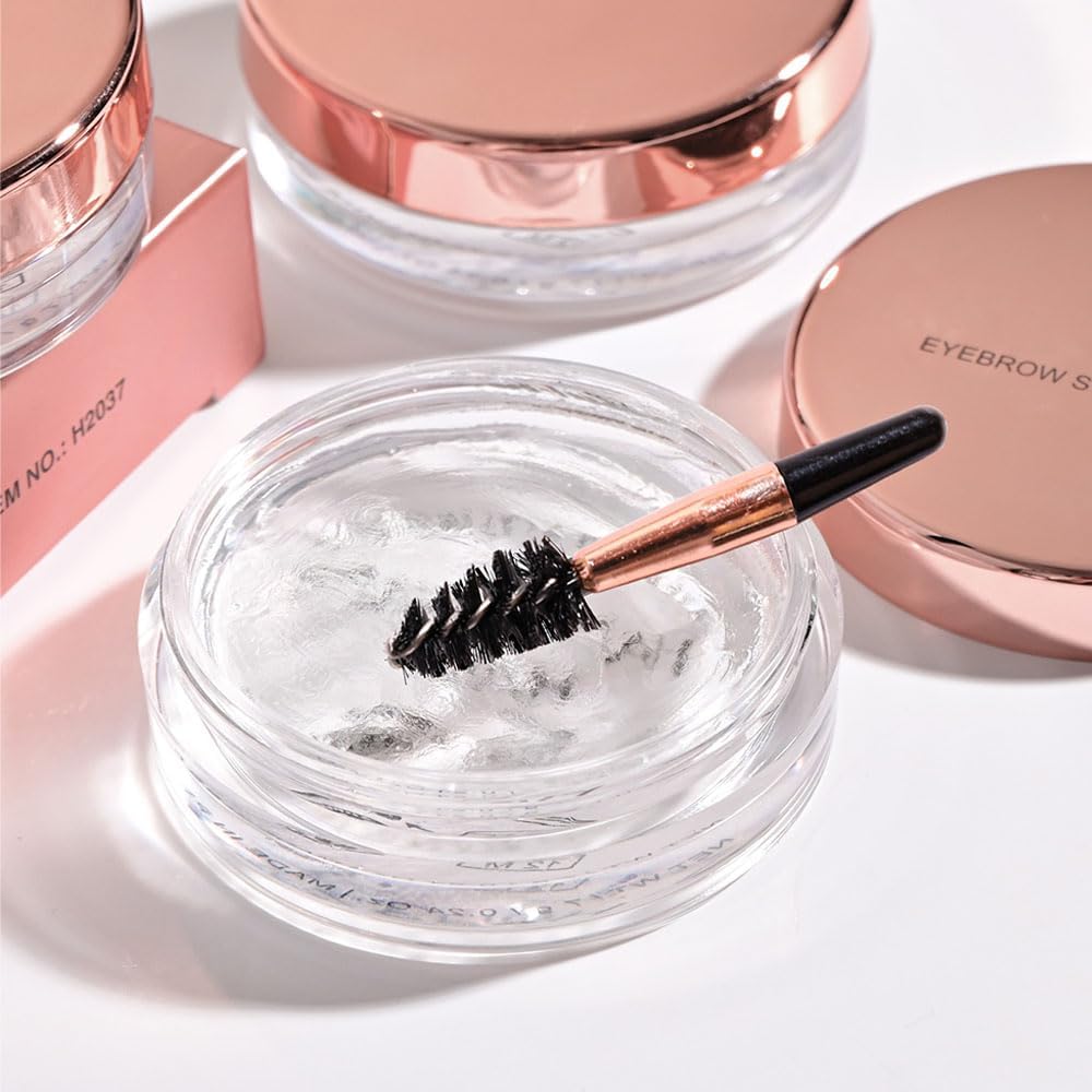Soap Brows Kit,1Pcs/Set Eyebrow Freeze Styling Wax,Waterproof Long-lasting Eyebrows Enhancer Shaping Clear Tint Gel, Eye Brow Makeup Balm Pomade Cosmetics (1pc 03#)