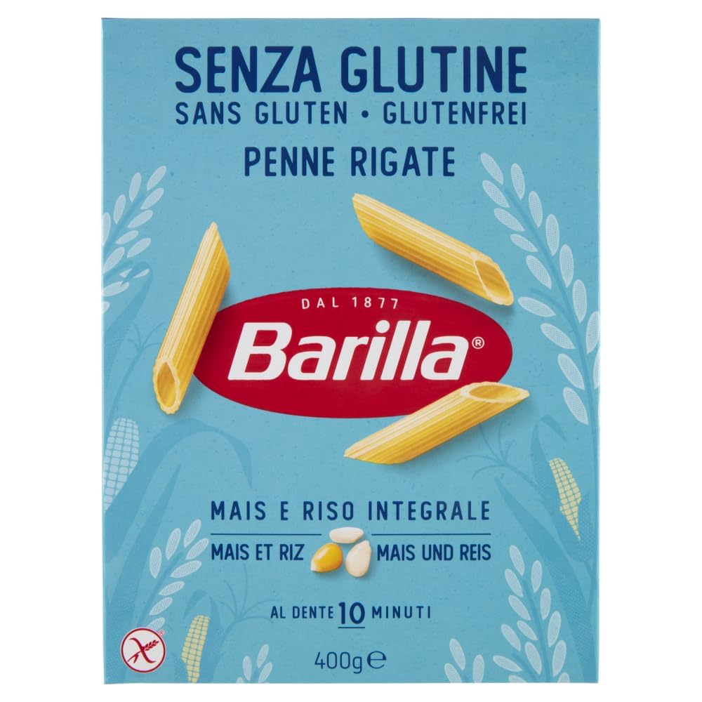 Italian Gourmet Bundle Pasta Glutenfrei 20x 400g + Italian Gourmet Polpa, glutenfreie italienische Pasta aus Mais & Reis, gemischtes Nudelpaket, Penne, Fusilli, Tortiglioni, Ditalini Rigati, Spaghetti