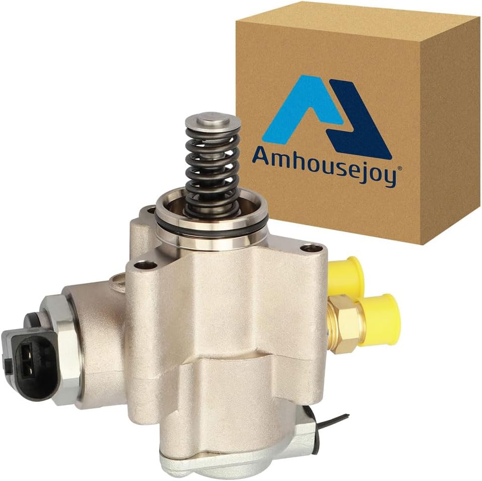 High Pressure Fuel Pump (Left) Compatible with Au-di A4 RS4 Quattro BNS Avant Convertible BVJ Allroad 4.2 A6 A8 Q7 VW Touareg BAR Repl. No: #079127025AF/C OEM No: #HFS853103 D