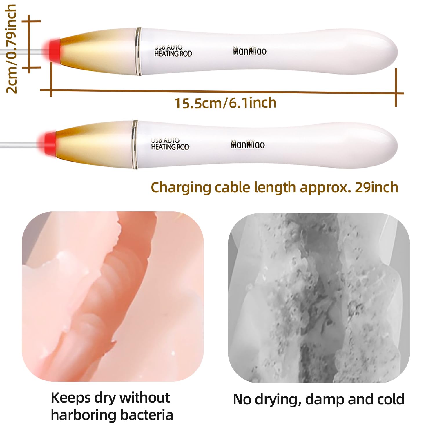 Amazon.com: Sex Doll Heating Rod, Two Pocket Vagina Heater, Rapid-Heating  Rod with Automatic Temperature Control, Suitable for Male Masturbator Adult  Sex Toy, Dual-Head Toy Heater 1 Cable with 2 Heaters : Health