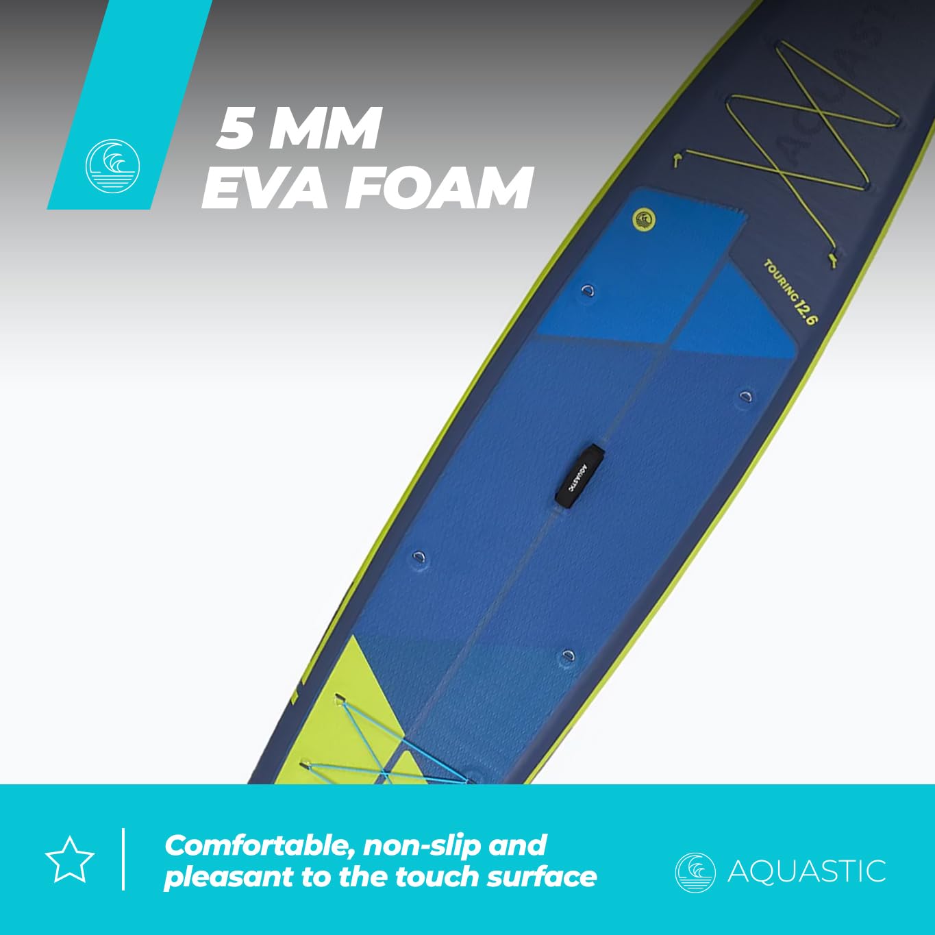 AQUASTIC Touring 12'6″ - Stand Up Paddle Board Unisex Adulto