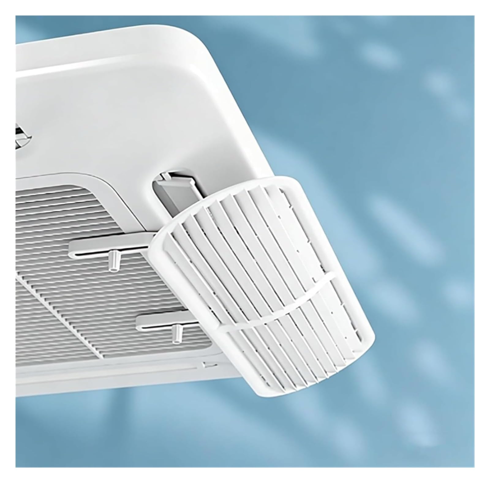 JUSKAQZYI Ceiling Air Conditioner Deflector Adjustable Air Vent Deflector Anti Direct Blowing