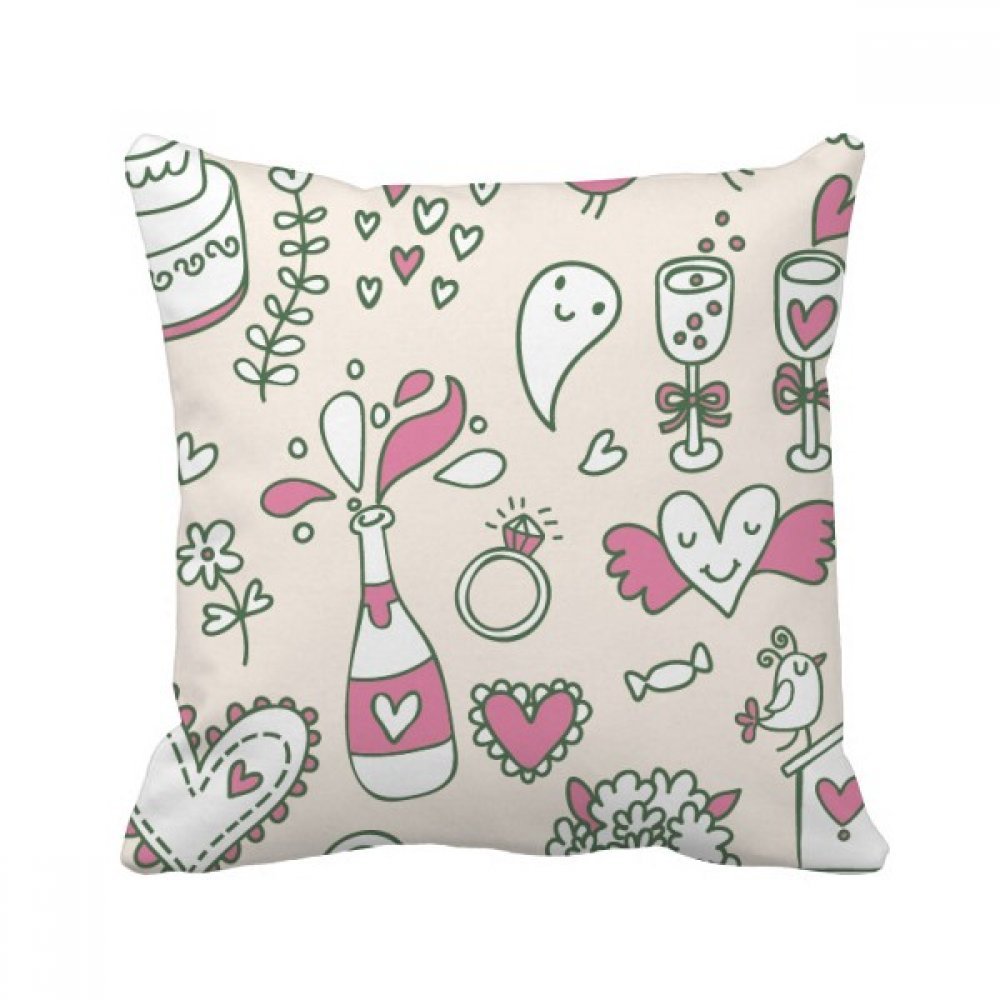 Coussin peinture fleur multicolore pour une décoration de salon cosy