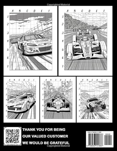 How To Draw Fast and Daring Motor Racing: Step-by-Step Guide Book for Kids and Adults - Learn to Ill