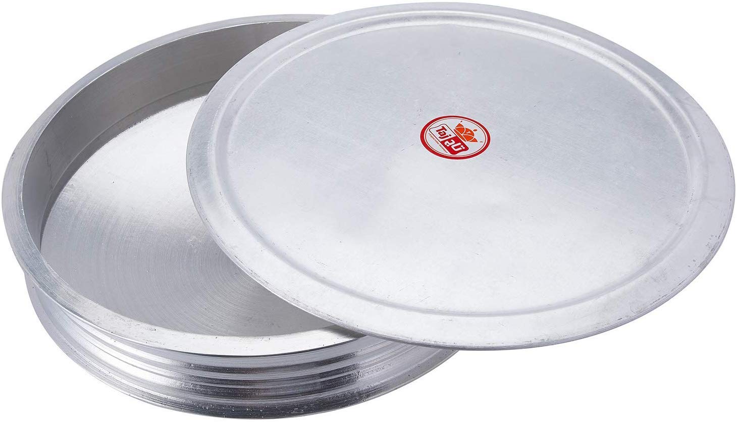 TAJ Cast Aluminum URULI, Handi, Urli Pot with Lid (35.5 Cm)