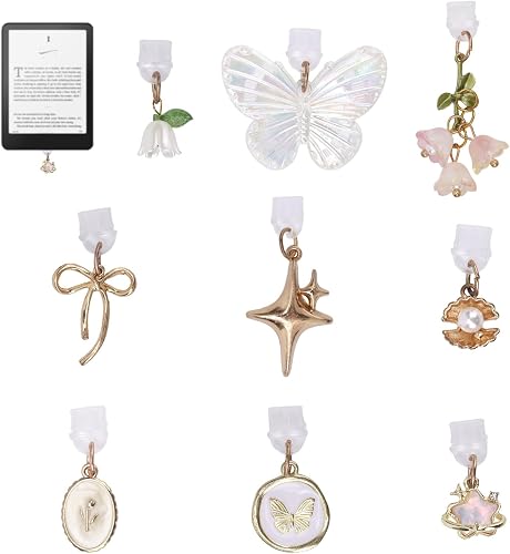 9pcs Cache-Poussière Décoratifs pour Kindle Goktvai