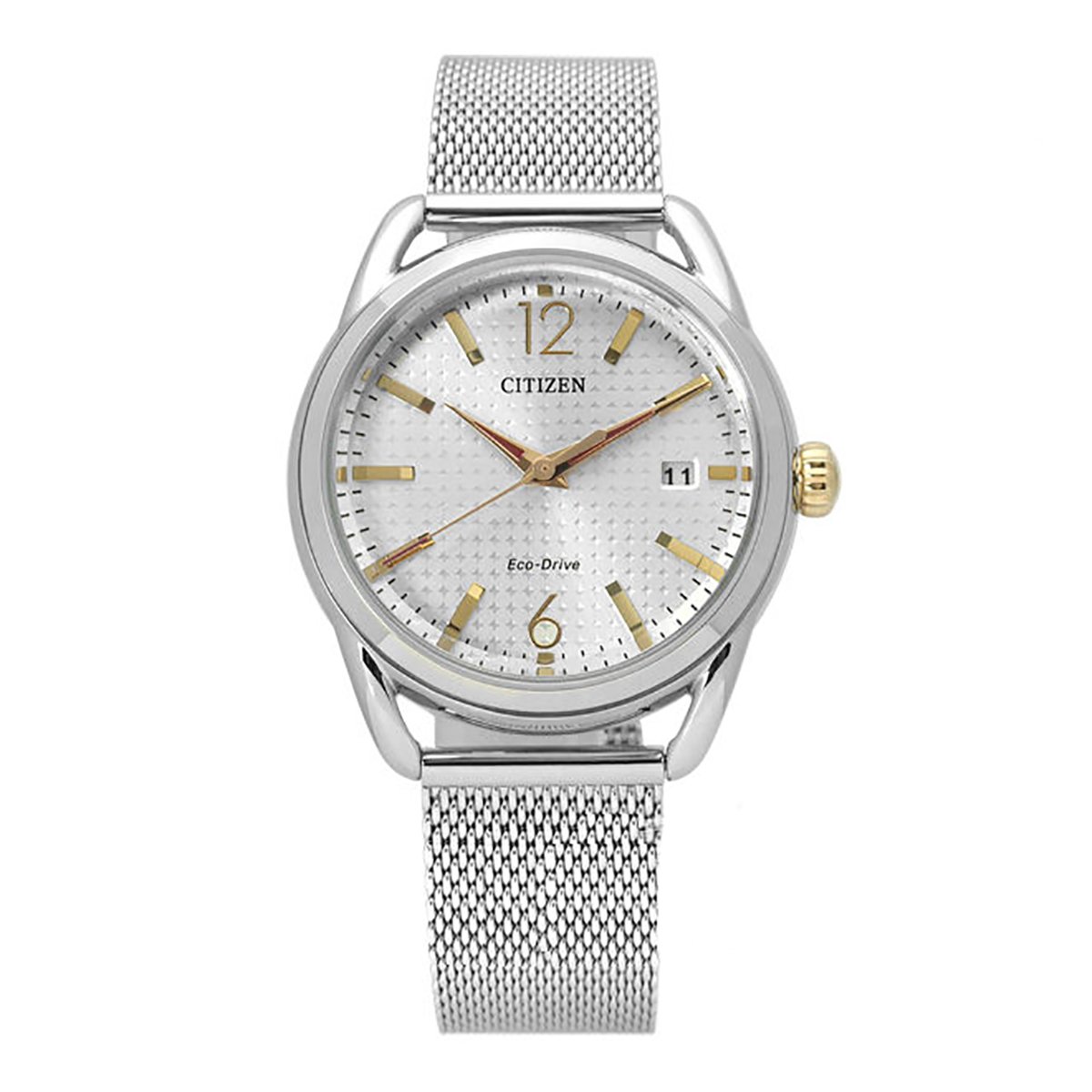 Analog Silver Dial Women's Watch-FE6088-87A