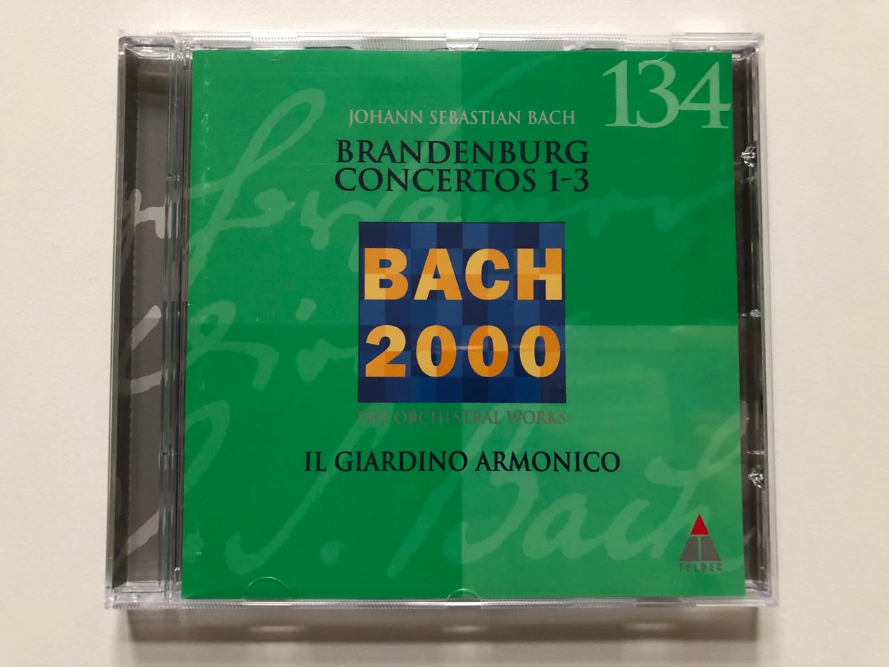 V134 Brandenburg Ctos 1-3: Bac [Audio CD] Bach, Johann Sebastian