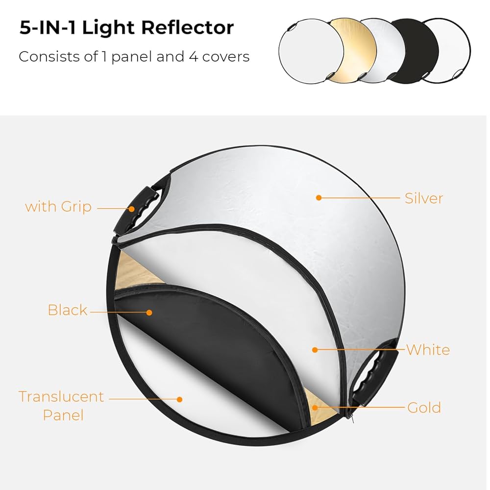 *p(R)ojectR® Reflector Collection Amazon.com : ProMaster Reflector 5 in 1 + - 42