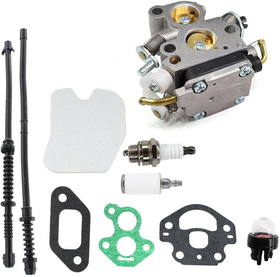 YAEGER Carburetor Kit Replace for Husqvarna 135 140 435 435E 440E for Jonsared CS2240 506450501 for Zama C1T-EL41A for for McCulloch CS410