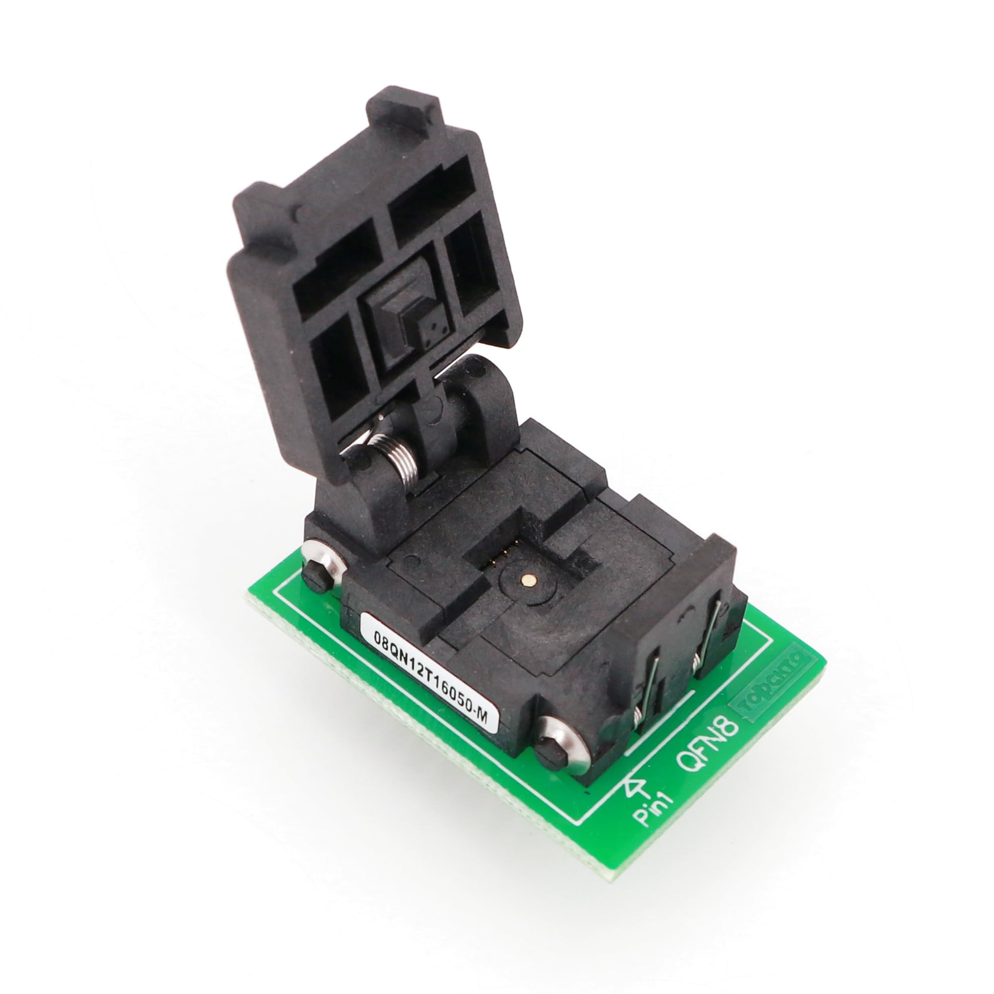 Wiring Connecting Terminals - QFN8 MLF8 MLP8 to DIP8 (A) Pitch 1.27mm 6x5mm IC Programmer Adapter Test Socket